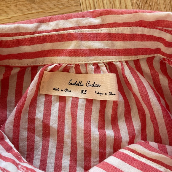 Anthropologie stripped blouse XS - Picture 2 of 2